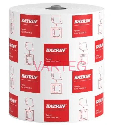Papírový ručník v roli Katrin System Classic M2, 2vrstvý, celulóza, 200m, 6 rolí/balení