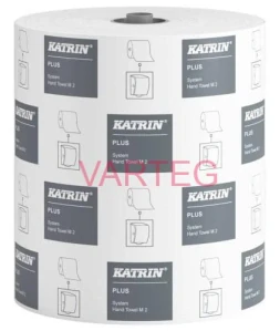 Papírový ručník v roli Katrin System Plus M2, 2vrstvý, celulóza, 150m, 6 rolí/balení